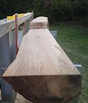 Oak from Kirkby Lonsdale - now a farm kitchen sideboard