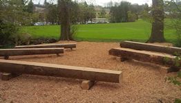 Outdoor classroom seating